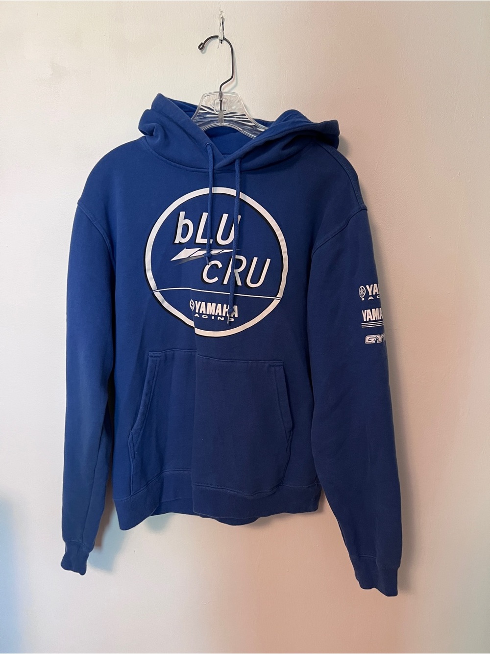 Yamaha Blu Cru Royal Blue Hooded Sweatshirt